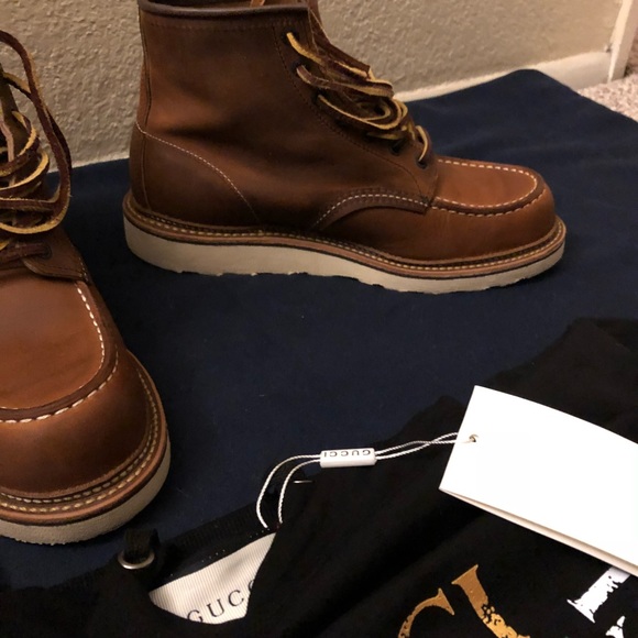 Redwings, Gucci’s swtr, Gucci wallet, mk wtch ,rng - Picture 6 of 8